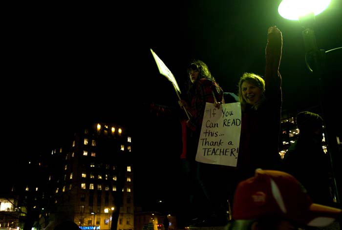 Union bust, budget repair bill,scott walker